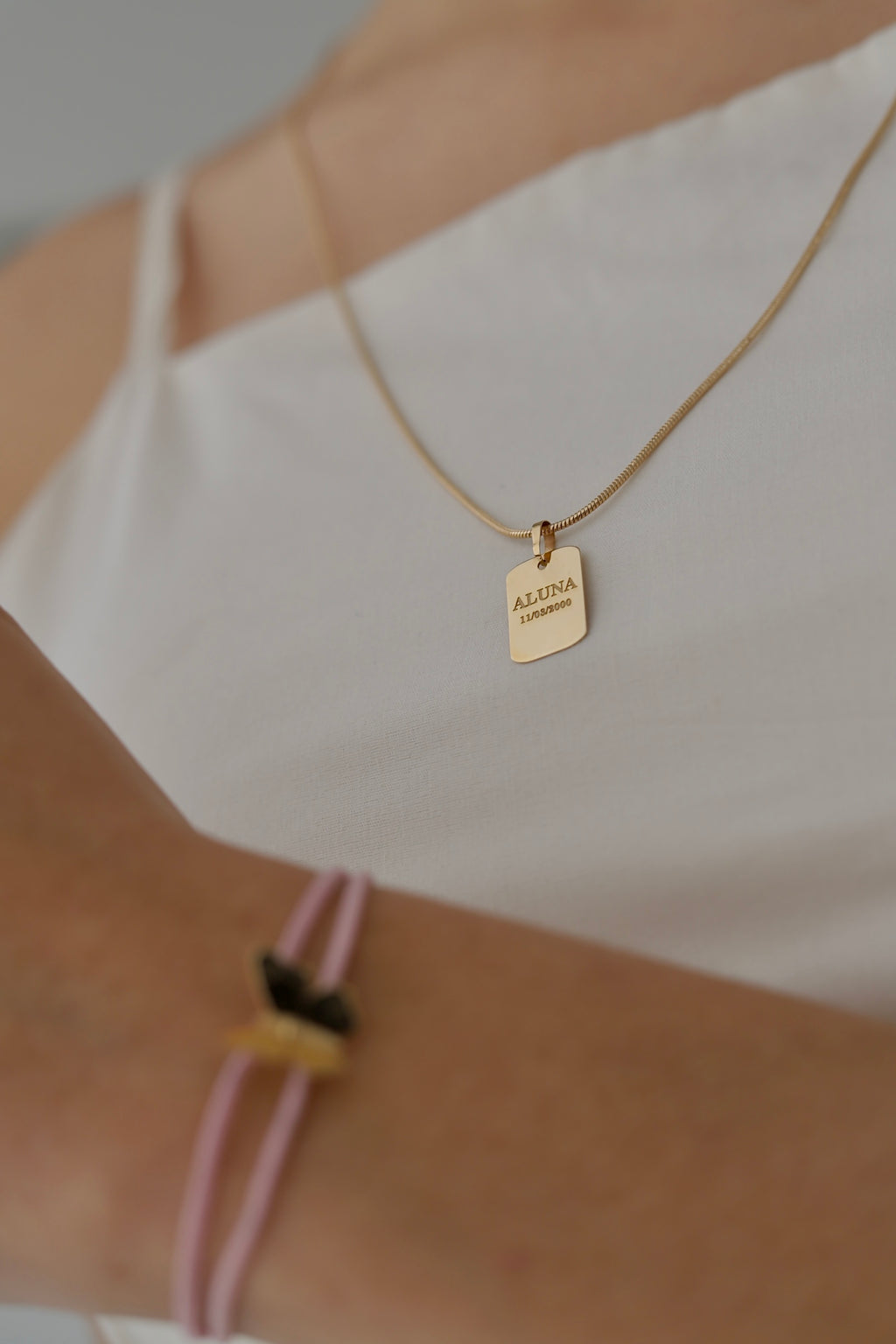Dije placa oro 18kt