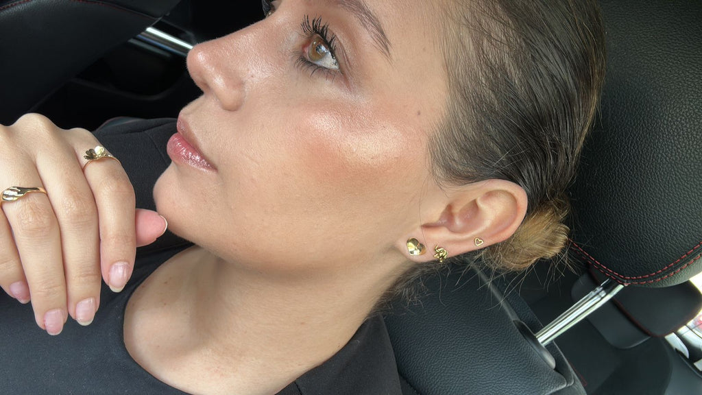 Aretes corazón