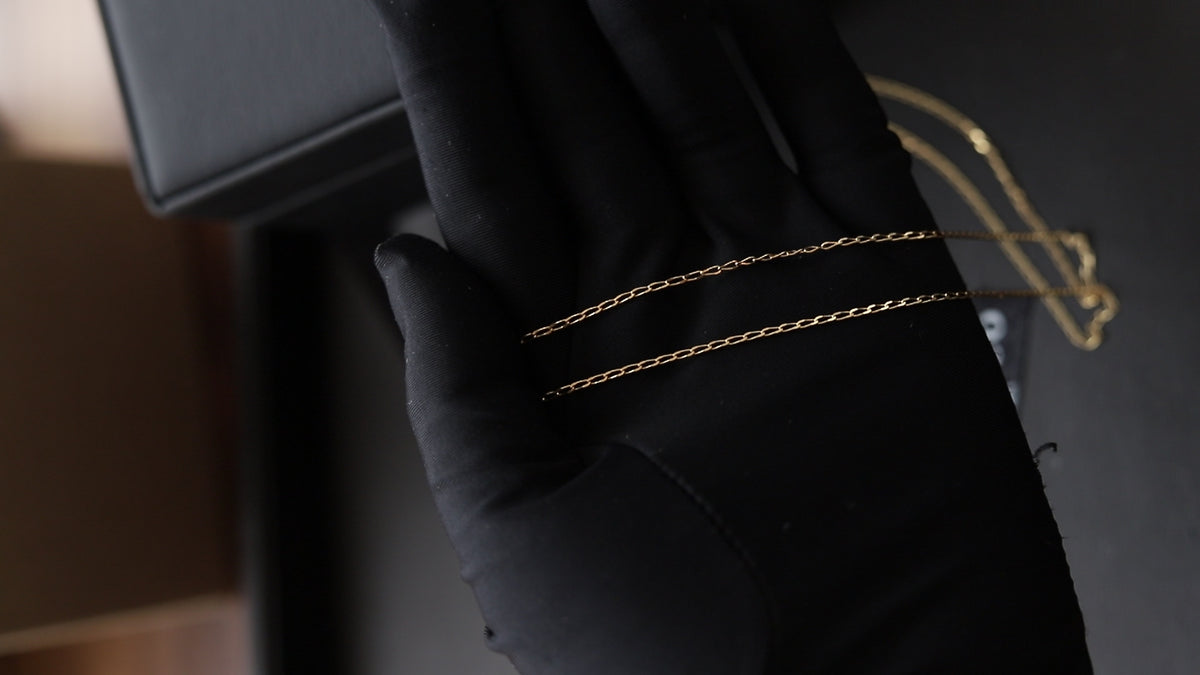 Cadena Alma Dorada en oro de 18kt