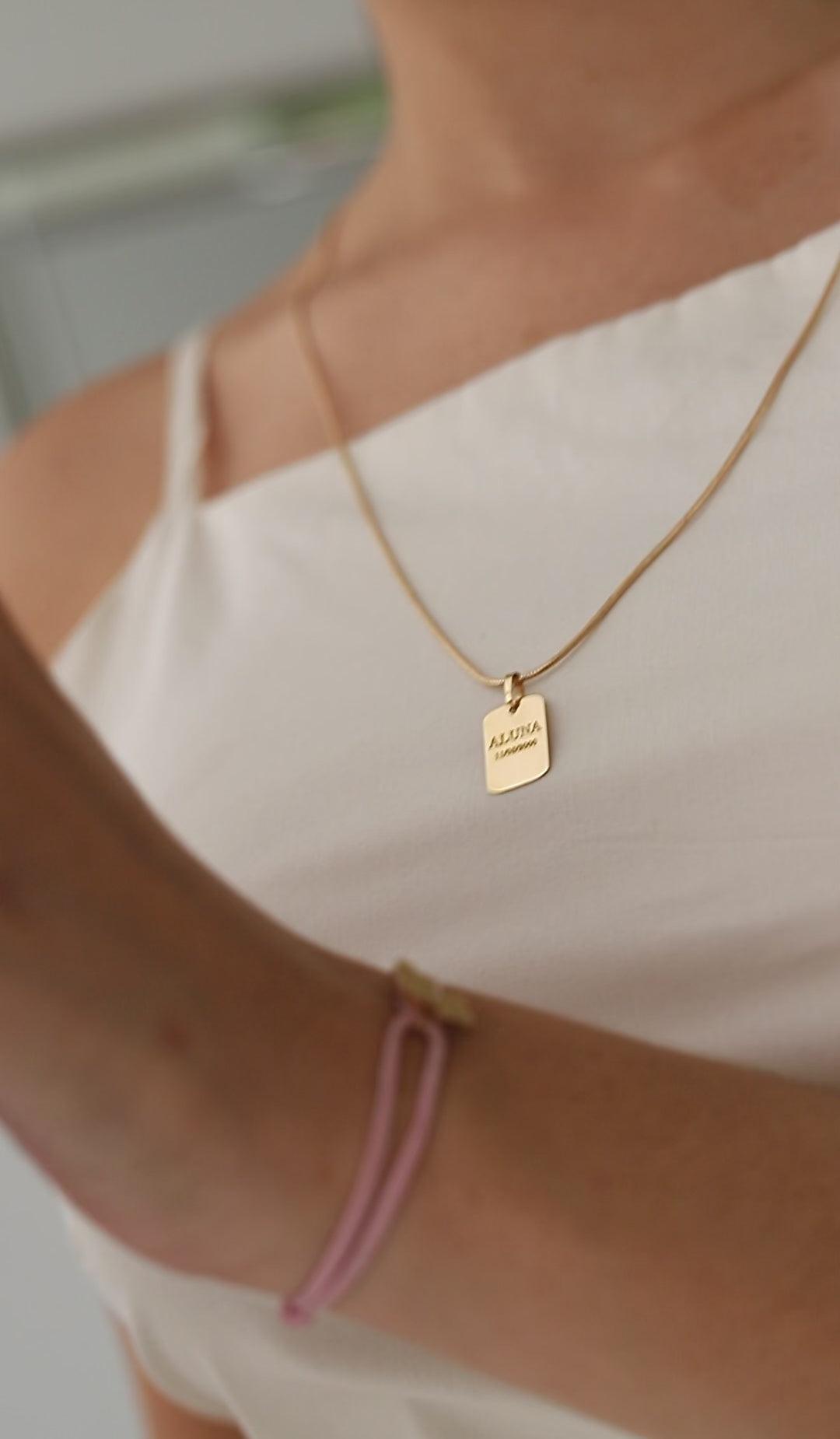 Dije placa oro 18kt