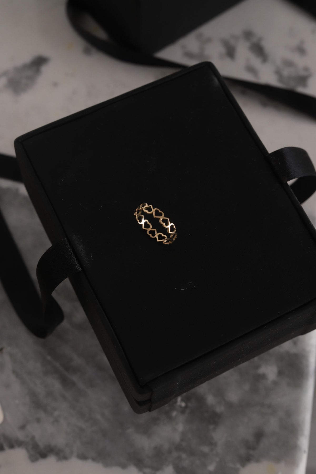 Anillo Corazones entrelazados
